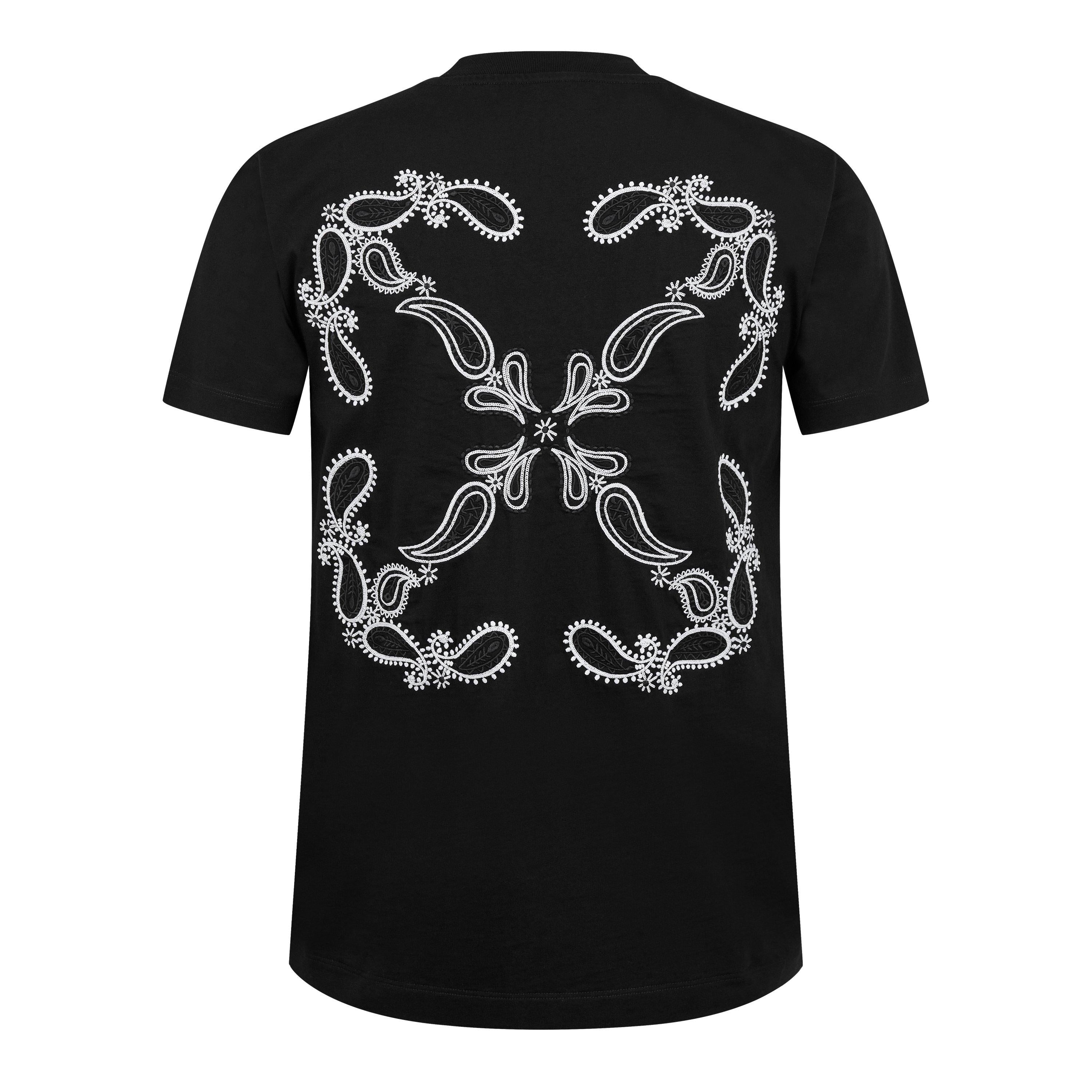 Bandanna Skate Cotton Crew Neck T-Shirt