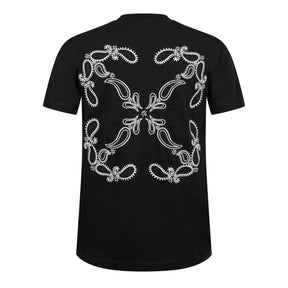 Men's Bandanna Skate T-Shirt, Arrow Logo