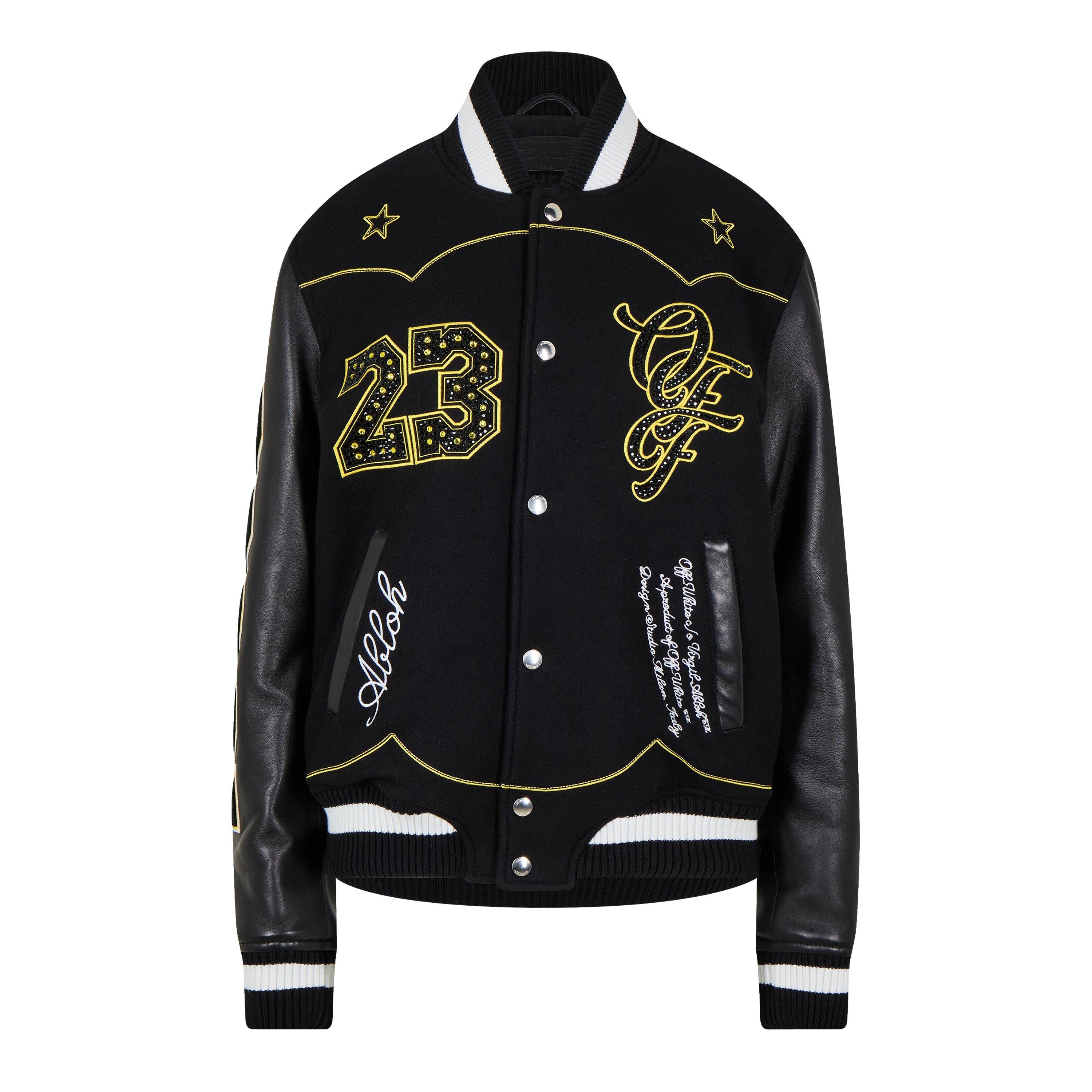 Thunder Two-Tone Snap Button Varsity Jacket