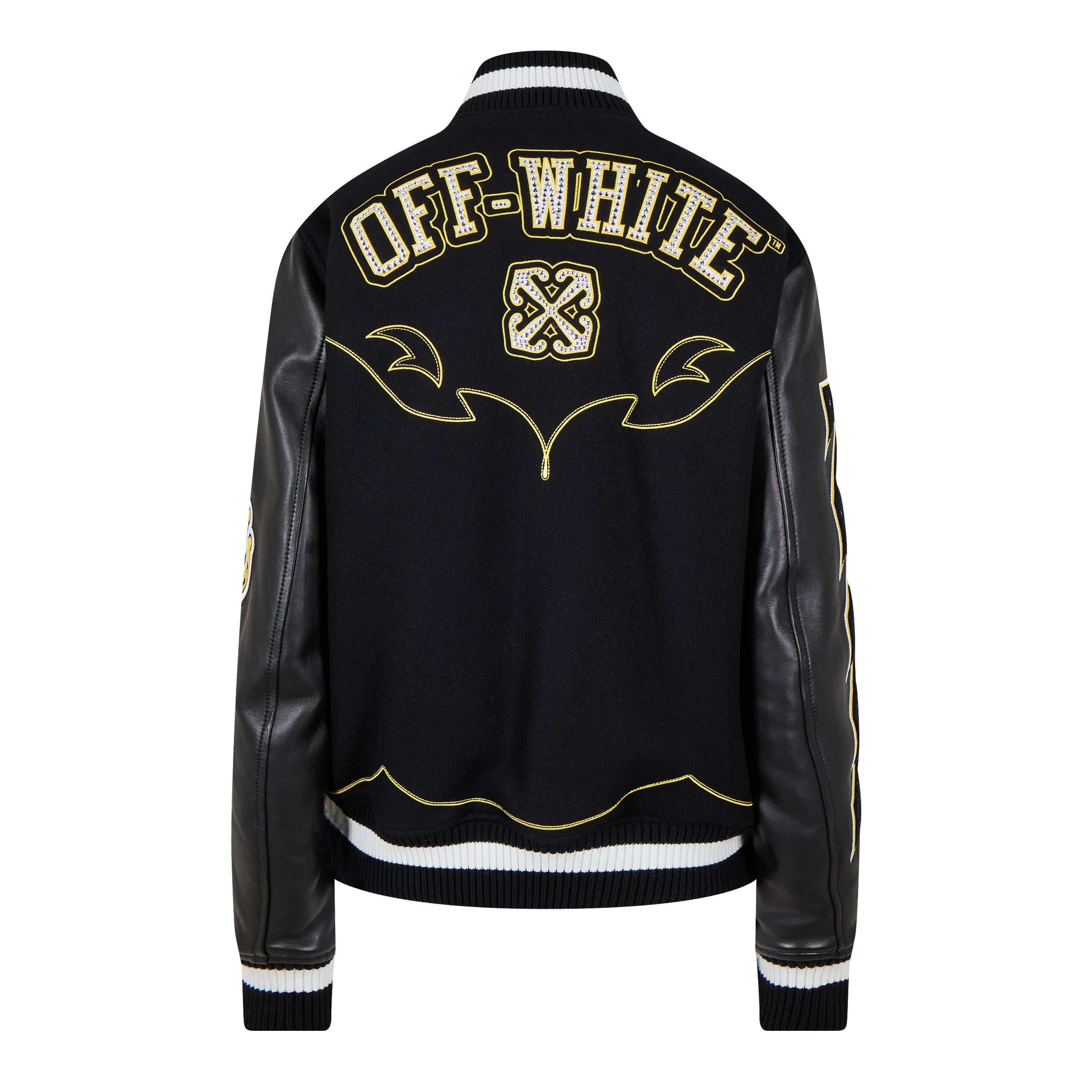 Thunder Two-Tone Snap Button Varsity Jacket