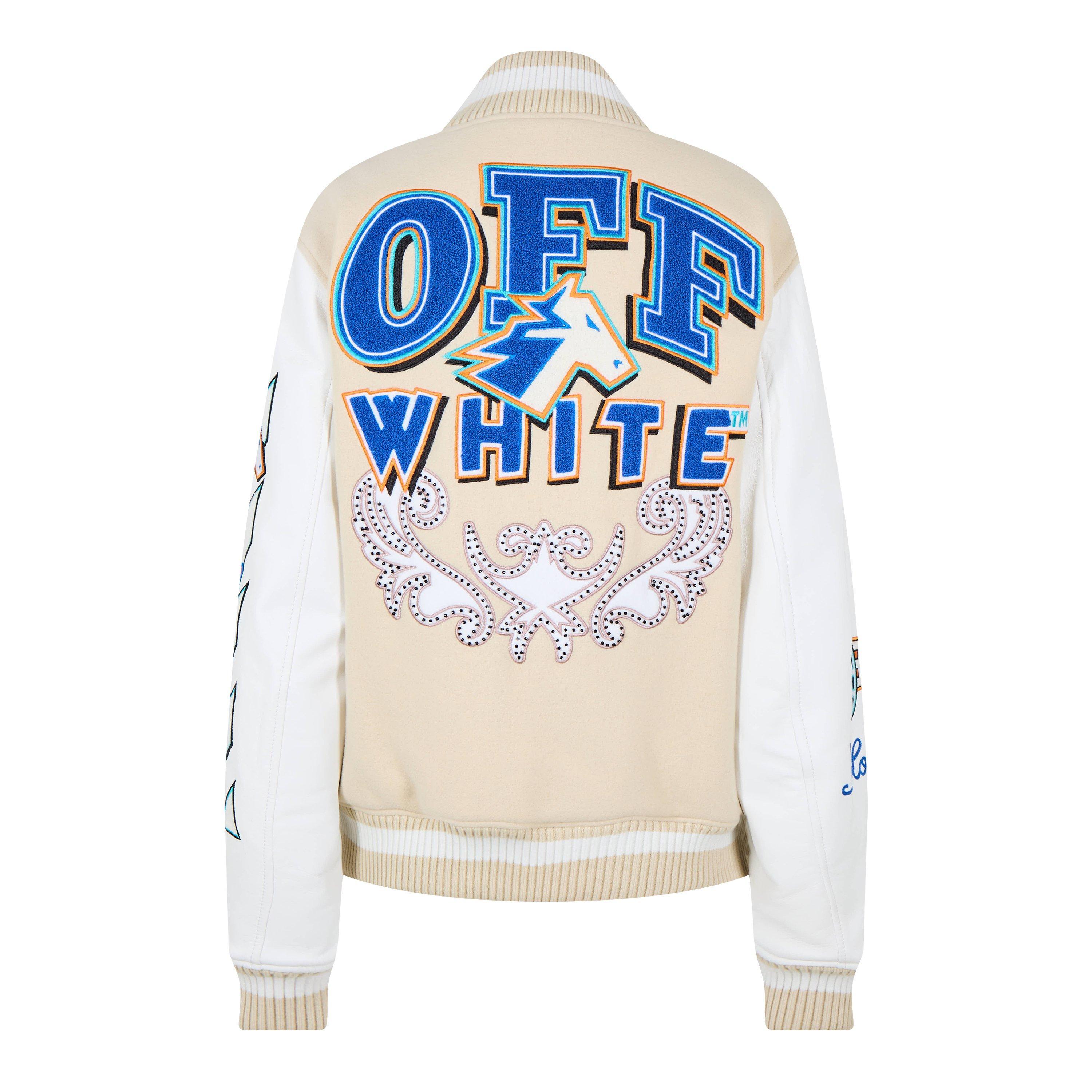 Thunder Two-Tone Snap Button Varsity Jacket