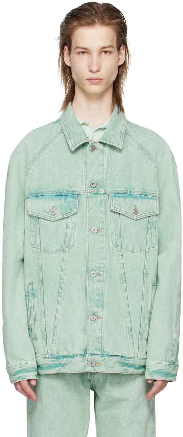 Green Overdye Denim Jacket
