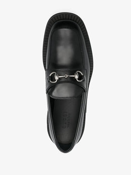 Gucci Horsebit square-toe loafers