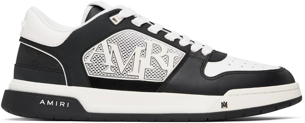 Black & White Classic Low Sneakers