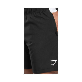 Gymshark Sport Panel 7" Shorts Black/White