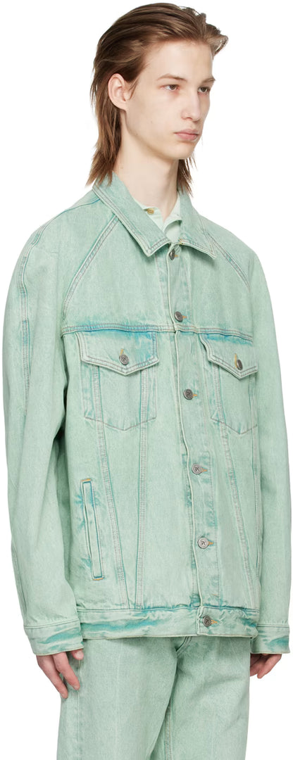 Green Overdye Denim Jacket