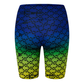 Women's Athl Mono Ombre Pattern Shorts
