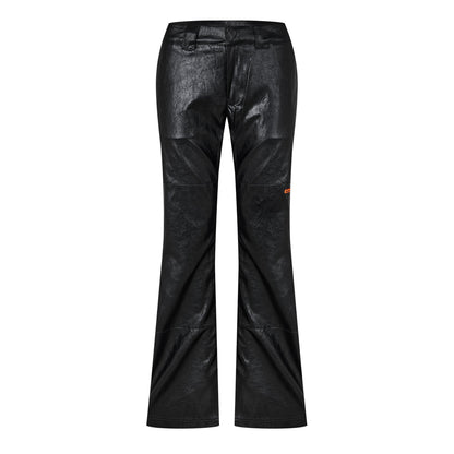 Leather Chinos