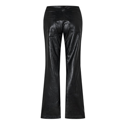 Leather Chinos