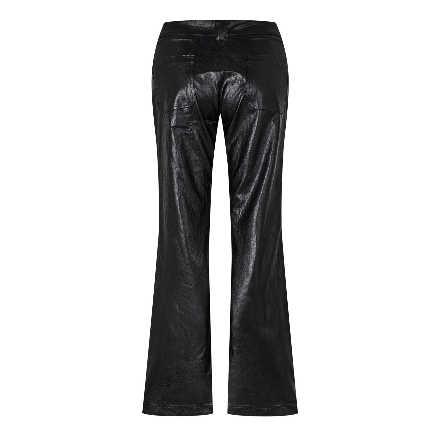 Leather Chino Pants