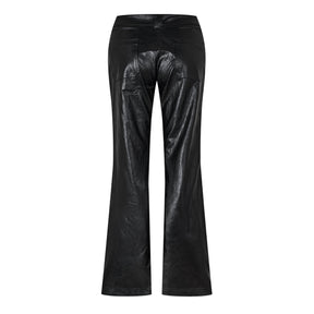 Leather Chino Pants