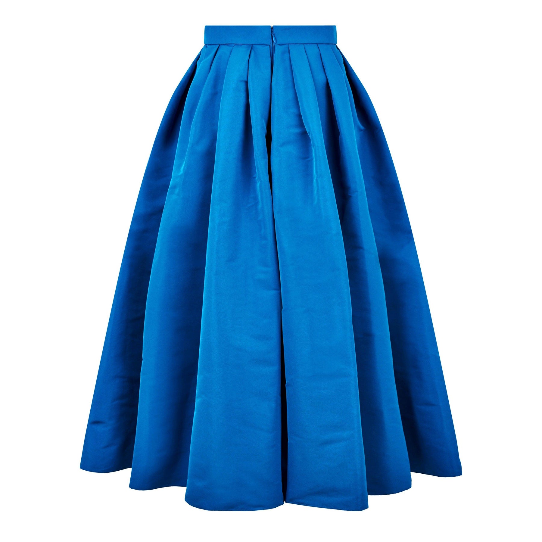 Gathered Midi Skirt