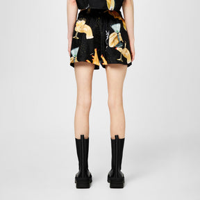 Champagne Silk Shorts