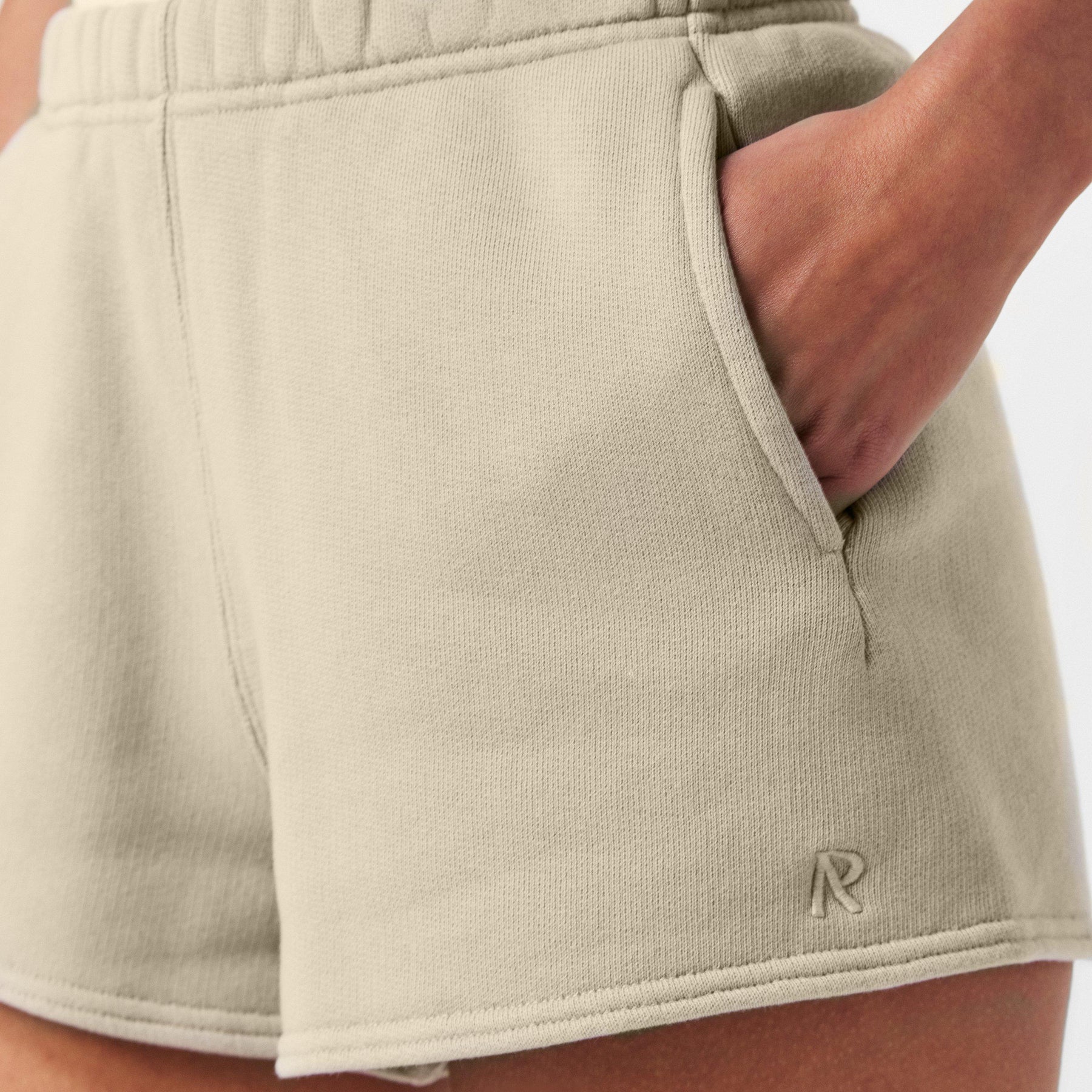 Women's Rep Initial Fleece Material Shorts