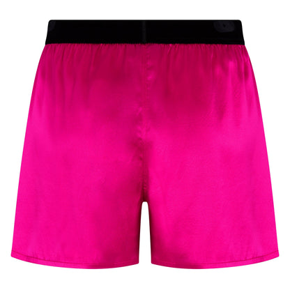 Logo Waistband Silk Boxers