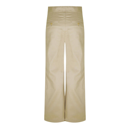 Reversed Waistband Chino Pants