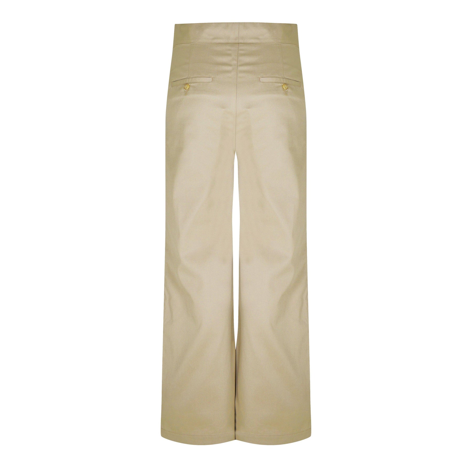 Reversed Waistband Chino Pants