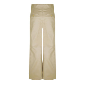 Reversed Waistband Chino Pants