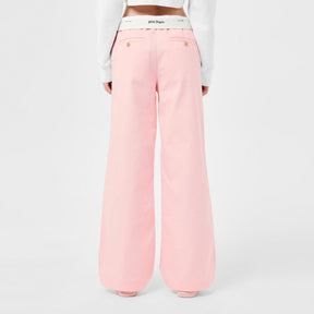 Reversed Waistband Chino Pants