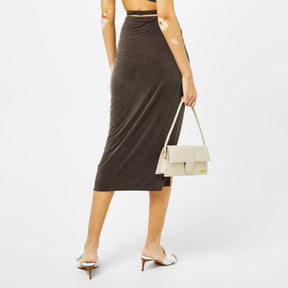 La Espel Split Midi Skirt