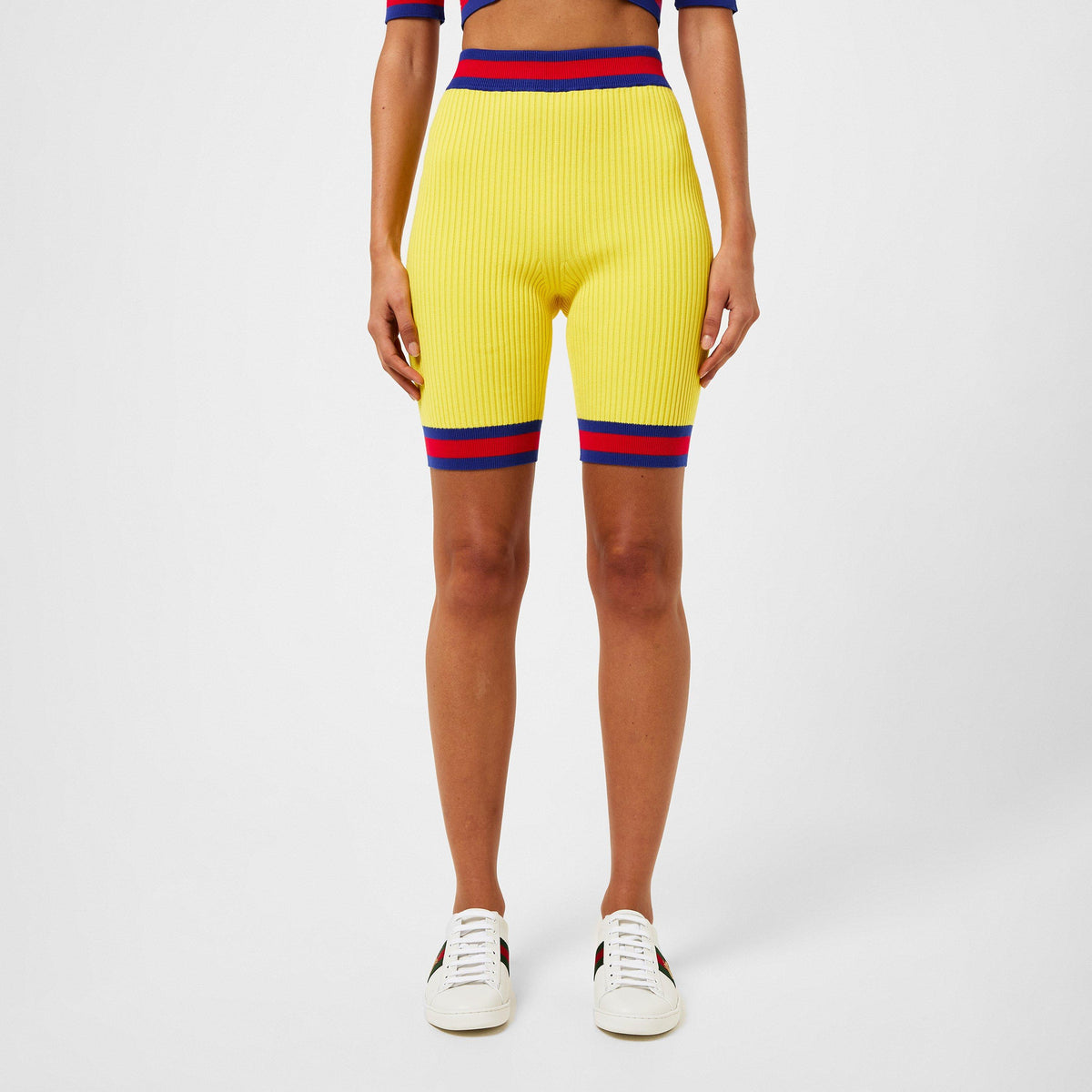 Web Ribbed Shorts