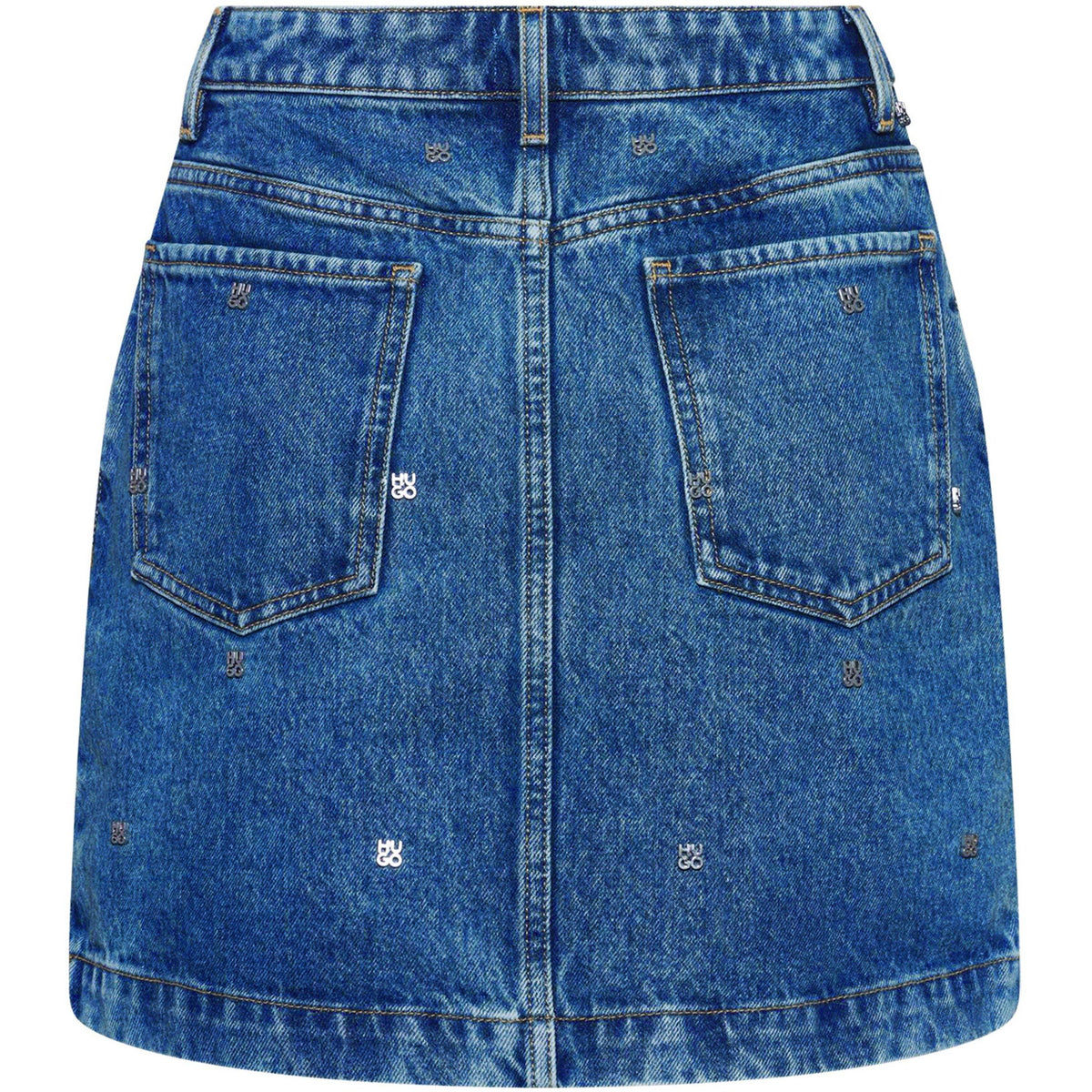 Gebisi Denim Mini Skirt