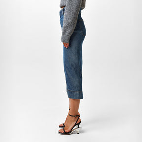 La Jupe De-Nimes Midi Skirt