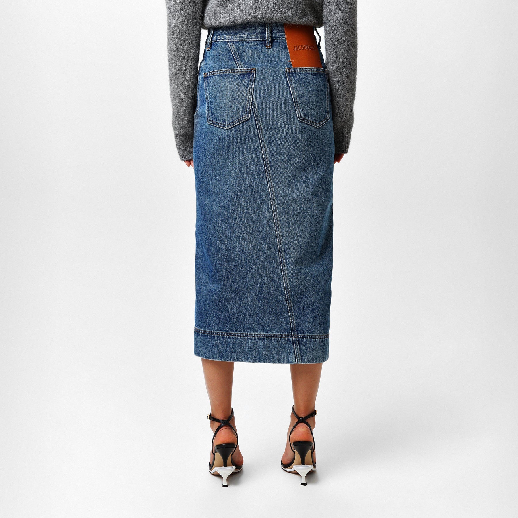 La Jupe De-Nimes Midi Skirt