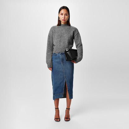 La Jupe De-Nimes Midi Skirt