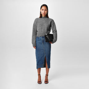 La Jupe De-Nimes Midi Skirt