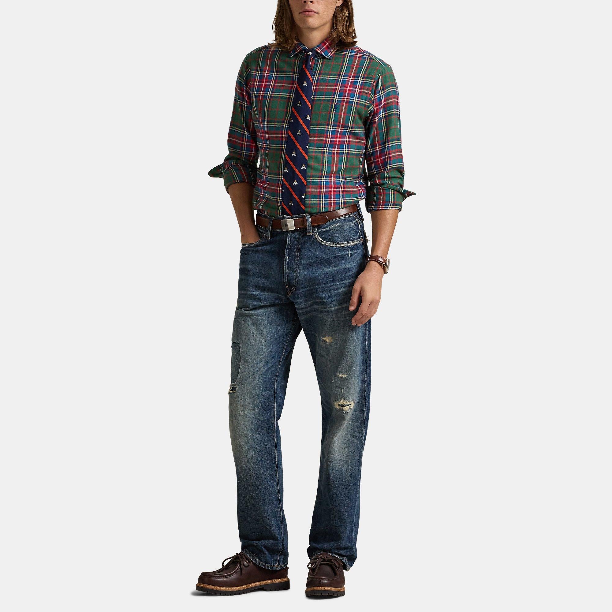 Twill Check Long Sleeve Shirt