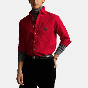 Brushed Polo Bear Oxford Shirt