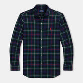 Twill Checked Long Sleeve Shirt