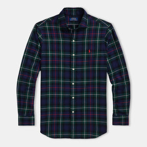Twill Checked Long Sleeve Shirt