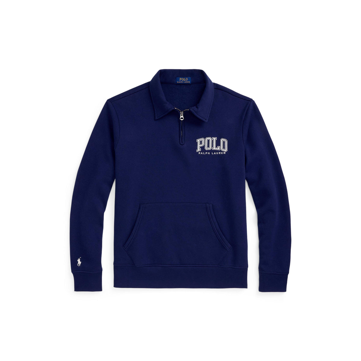 Collegiate Logo Quarter Zip Fleece