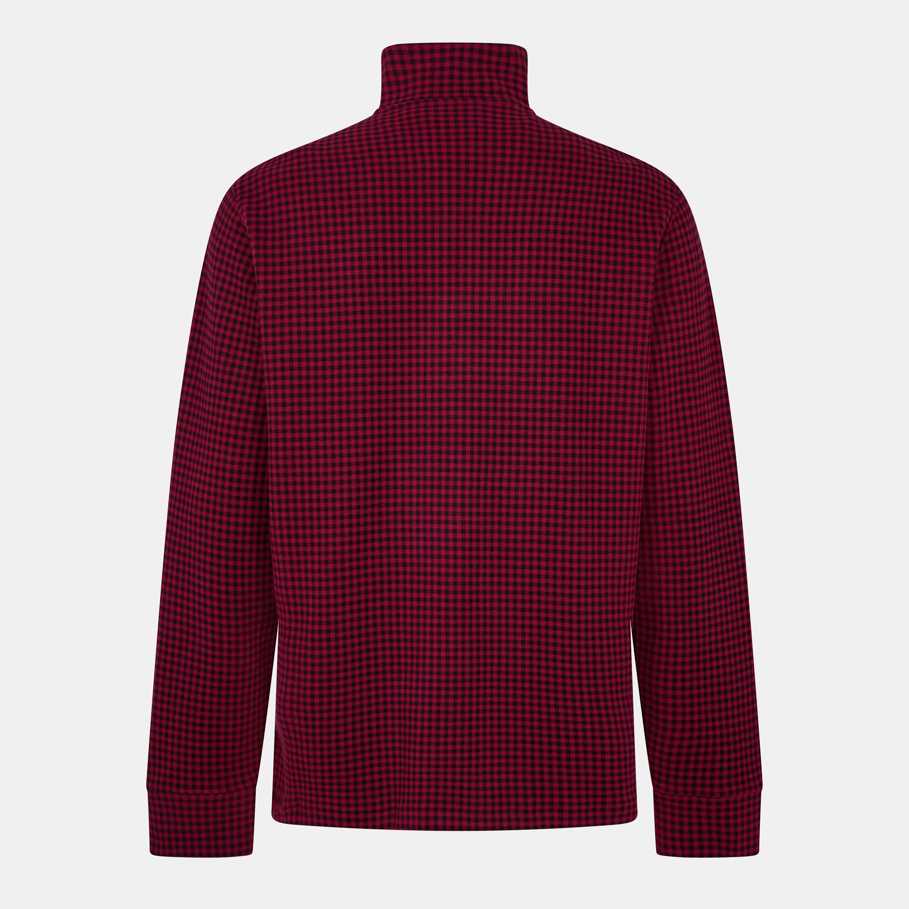 Plaid Estate 1/4 Zip Sweatshirt