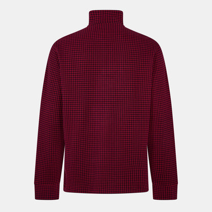 Plaid Estate 1/4 Zip Sweatshirt