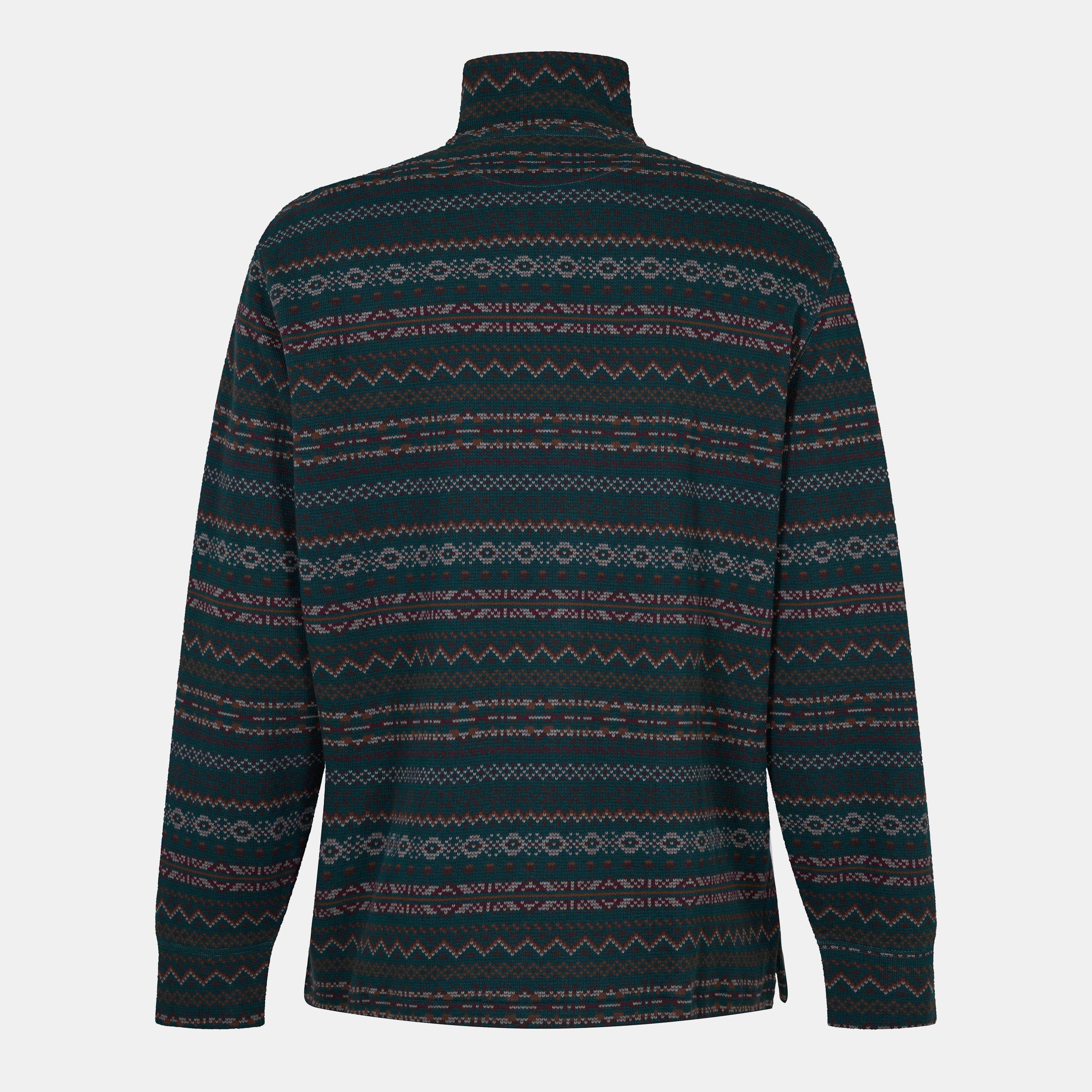 Plaid Estate 1/4 Zip Sweatshirt