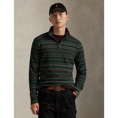 Plaid Estate 1/4 Zip Sweatshirt
