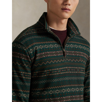 Plaid Estate 1/4 Zip Sweatshirt