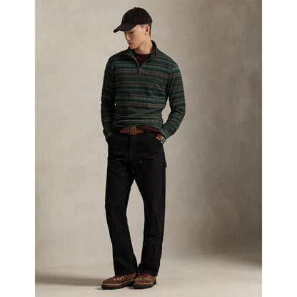 Plaid Estate 1/4 Zip Sweatshirt