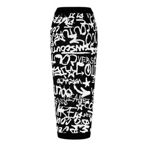 Graffiti Midi Skirt