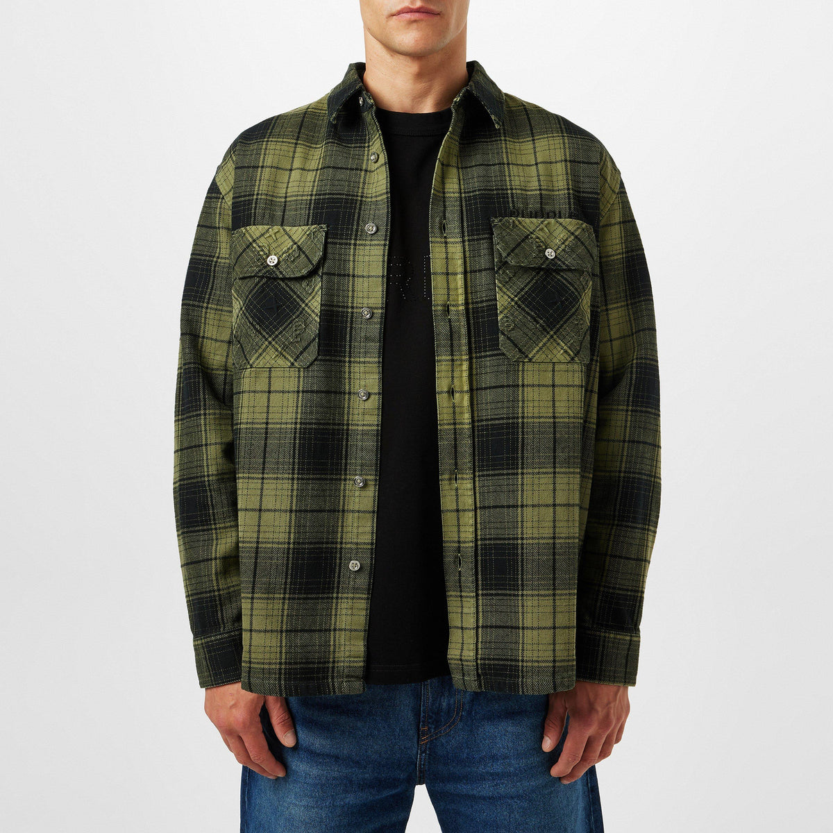 Plaid Flannel Shirt