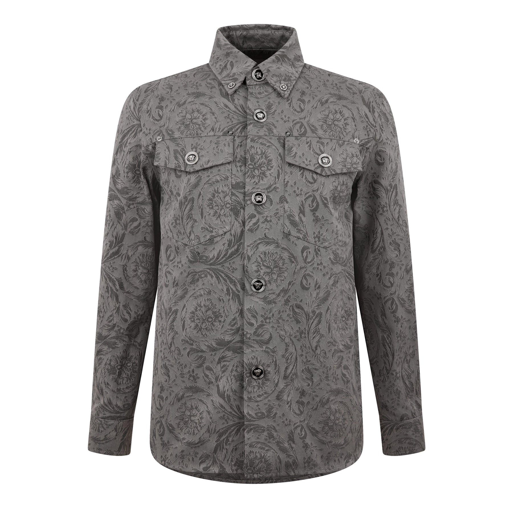 Barocco Jacquard Gabardine Overshirt
