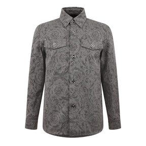 Barocco Jacquard Gabardine Overshirt