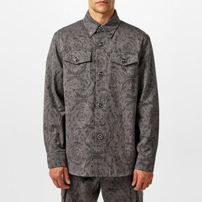 Barocco Jacquard Gabardine Overshirt