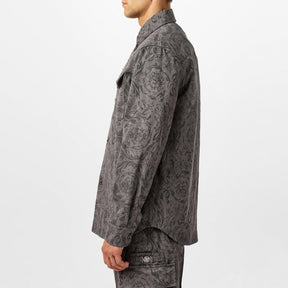 Barocco Jacquard Gabardine Overshirt