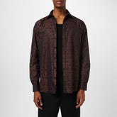 Logo Print Poplin Shirt