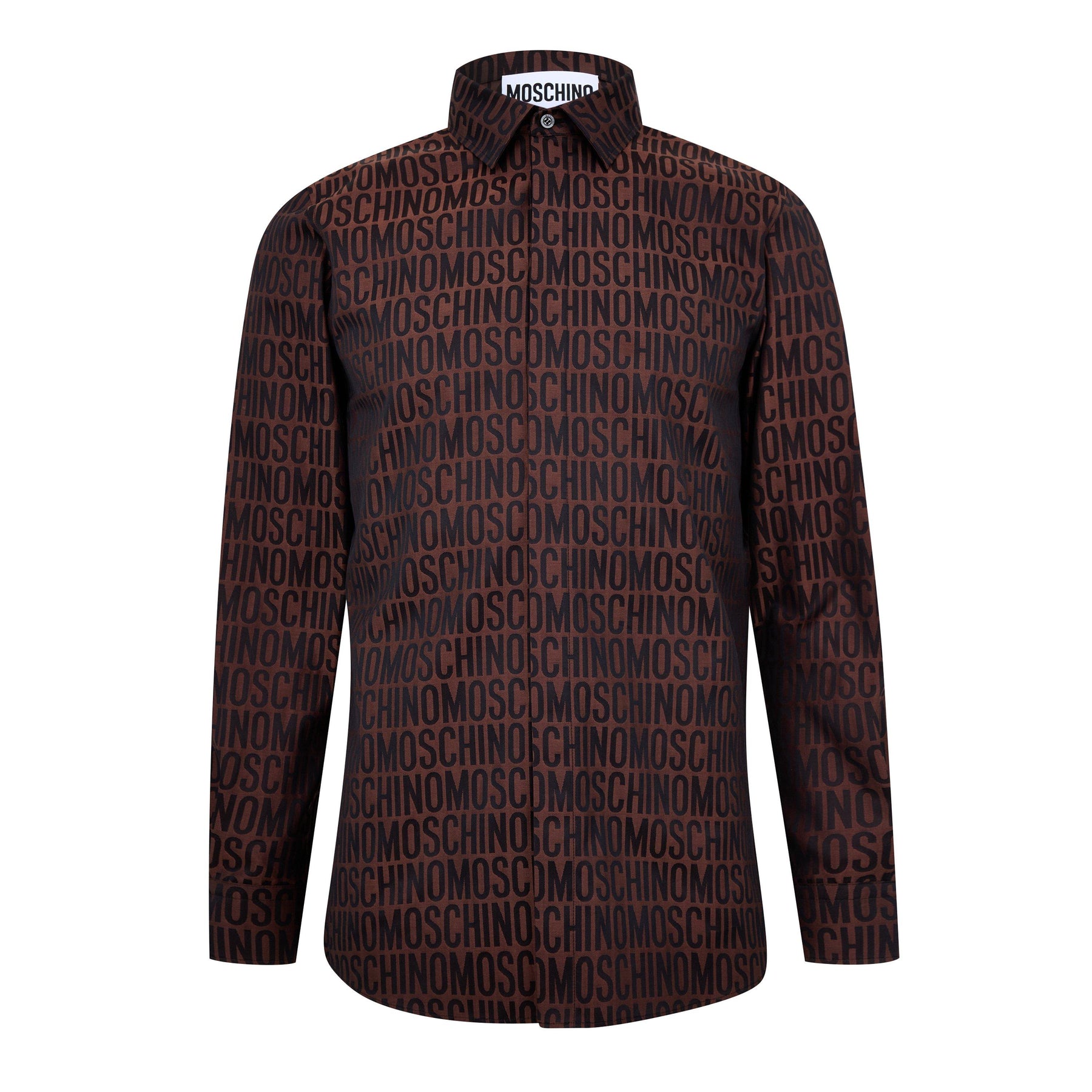 Logo Print Poplin Shirt