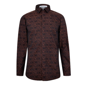 Logo Print Poplin Shirt